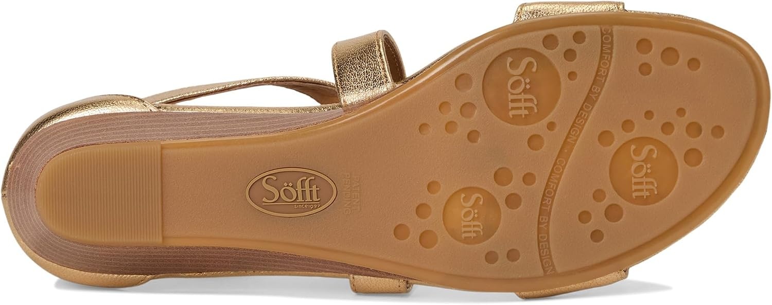 Sofft Women’s Innis, Old Gold-Platino, 8 Medium