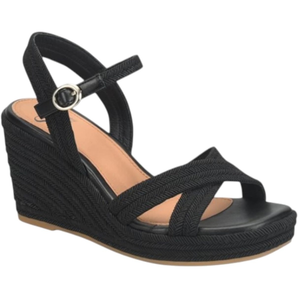 Söfft womens Newbury | Casual Sandals(Black)