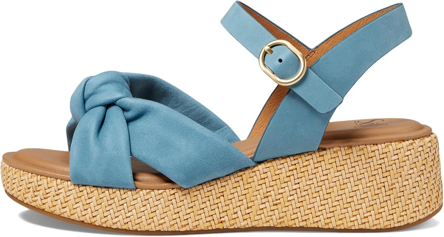Söfft Farah Wedge Sandals(Marine Teal)