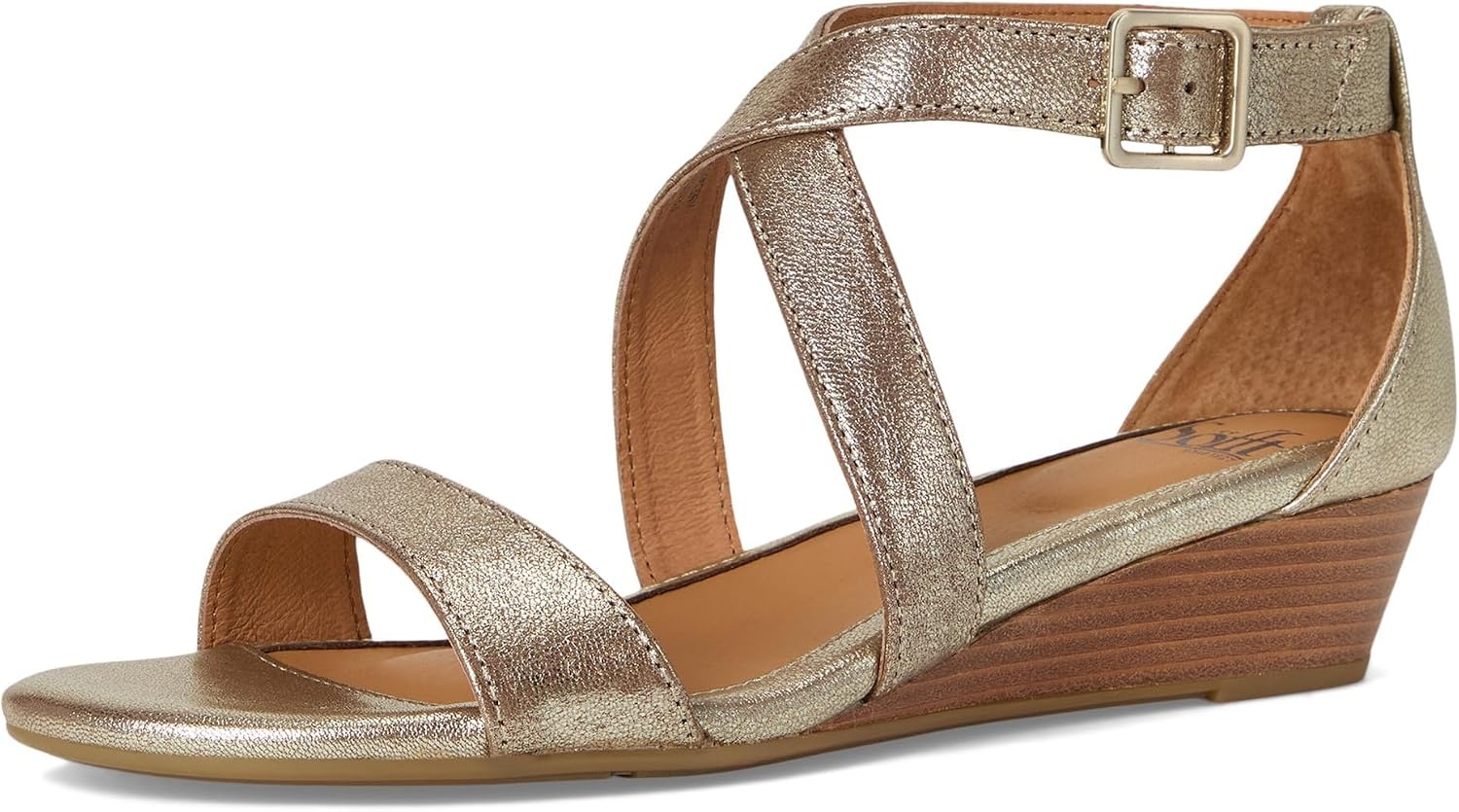 Sofft Women’s Innis, Satin Gold, 7 Wide
