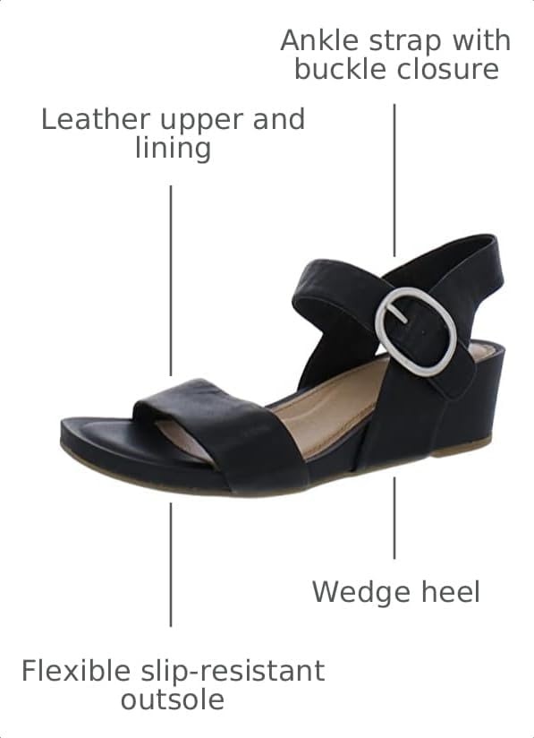 Sofft Women’s Vaya | Casual Sandals(Black)