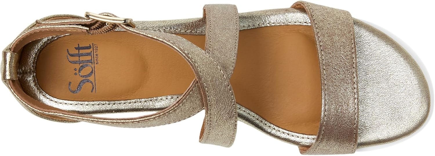 Sofft Women’s Innis, Satin Gold, 9 Wide