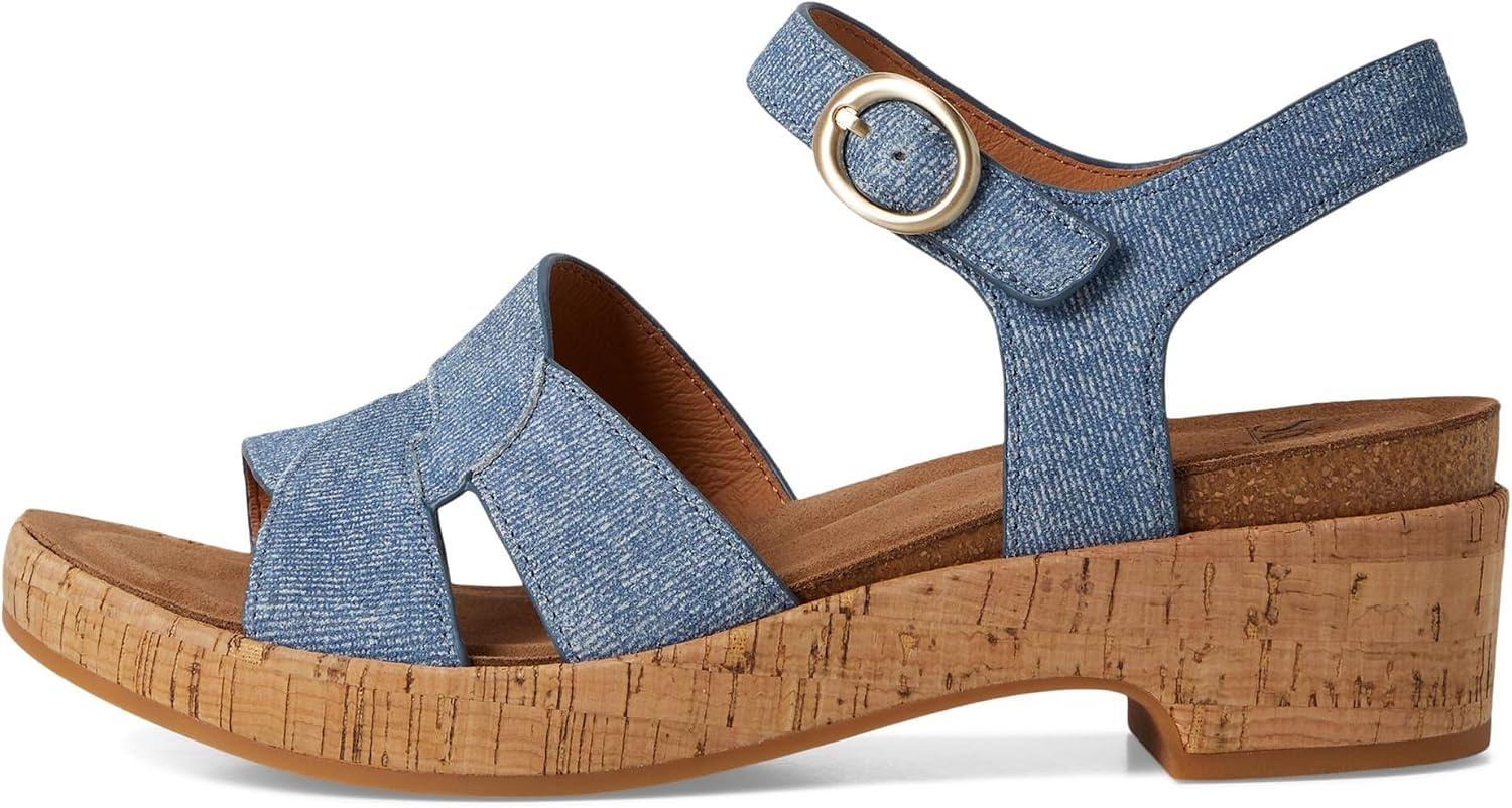 Sofft Women’s Capri Wedge Sandals(Denim Blue)