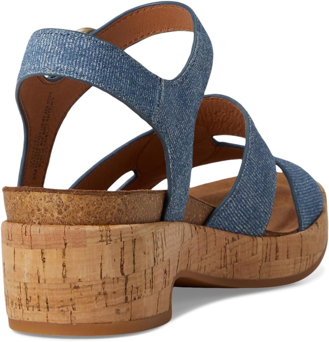 Sofft Women’s Capri Wedge Sandals(Denim Blue)