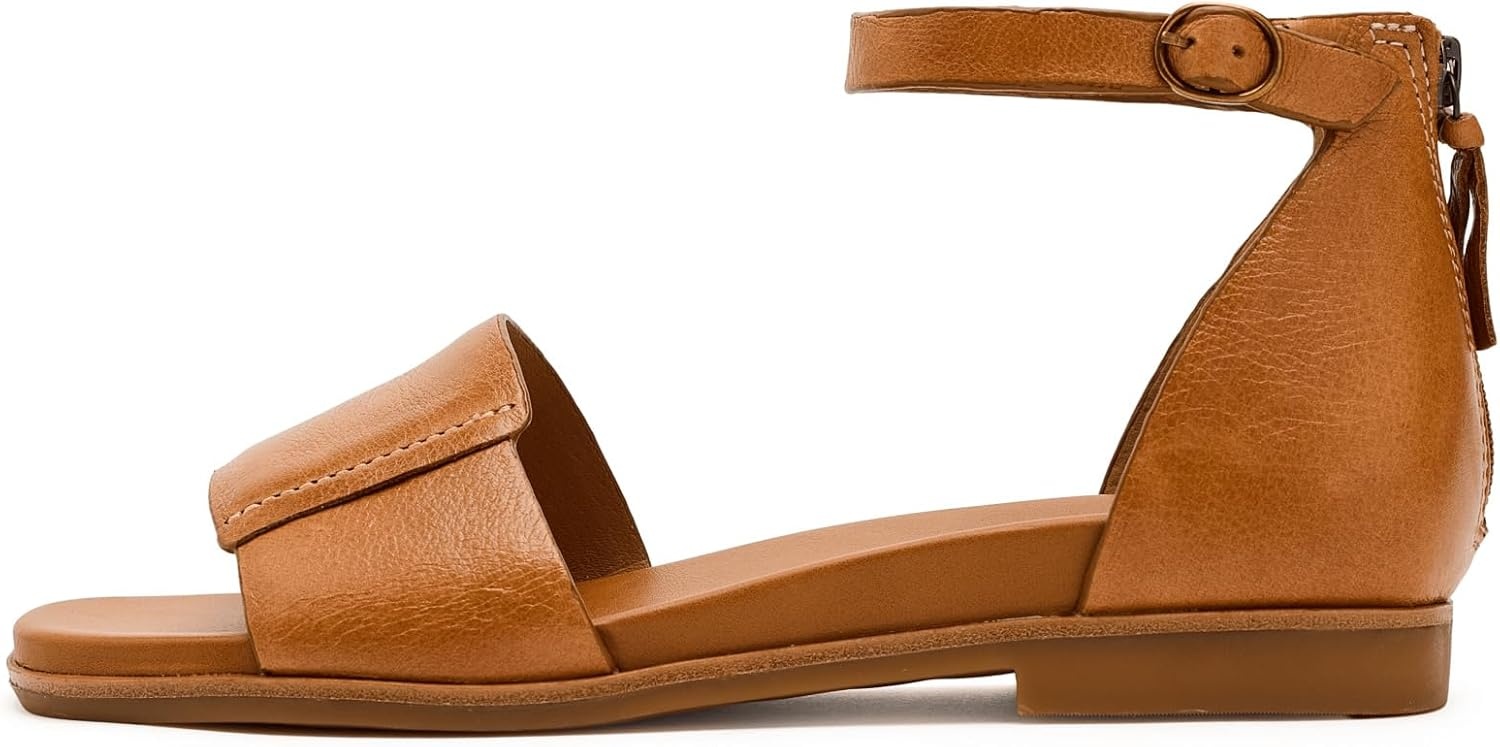 Söfft womens Reyna | Casual Sandals(Cognac)