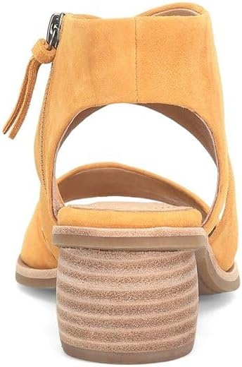 Sofft Women’s Camille Heeled Sandal, Block Heel, Casual Mimosa 9.5 M US