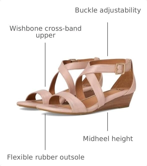 Sofft Women’s Innis, Rose Gold, 7 Wide