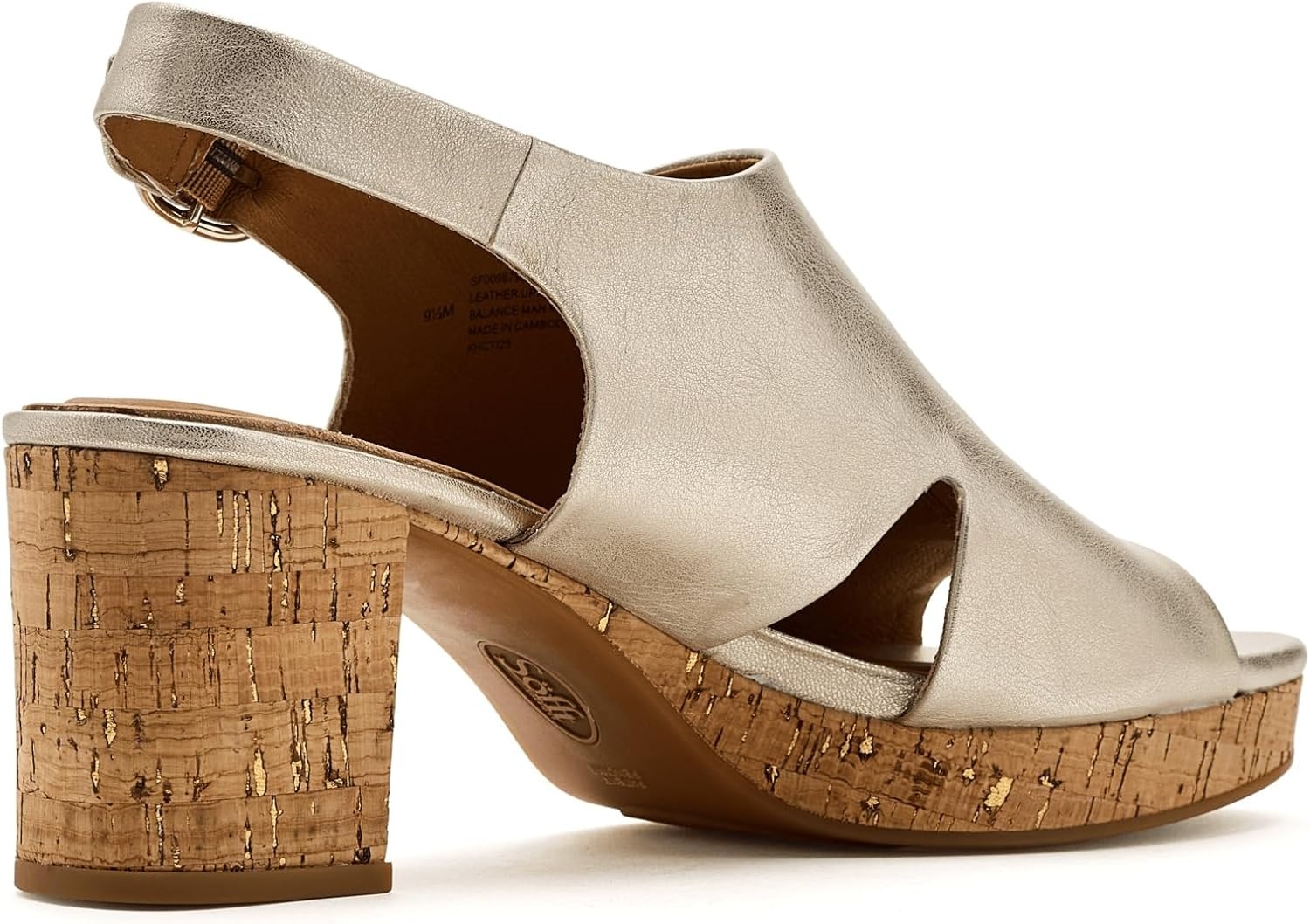 Söfft Womens Liv(Platino/Cork)