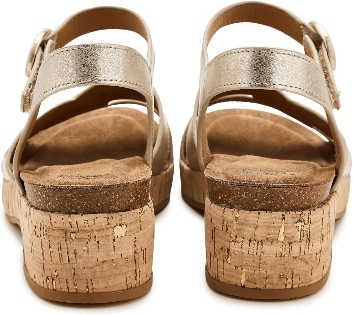 Sofft Women’s Capri Wedge Sandals(Platino)