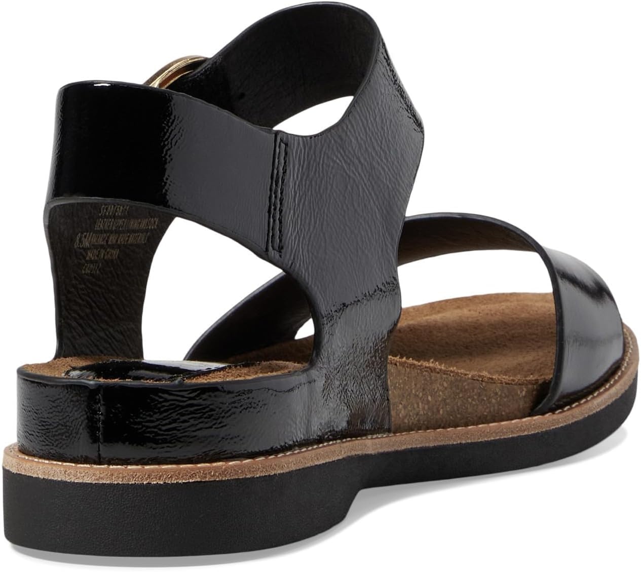 Sofft womens BaliSandal(Black Patent)