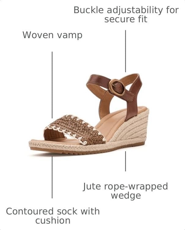 Sofft Inez | Casual Sandals(Brown)