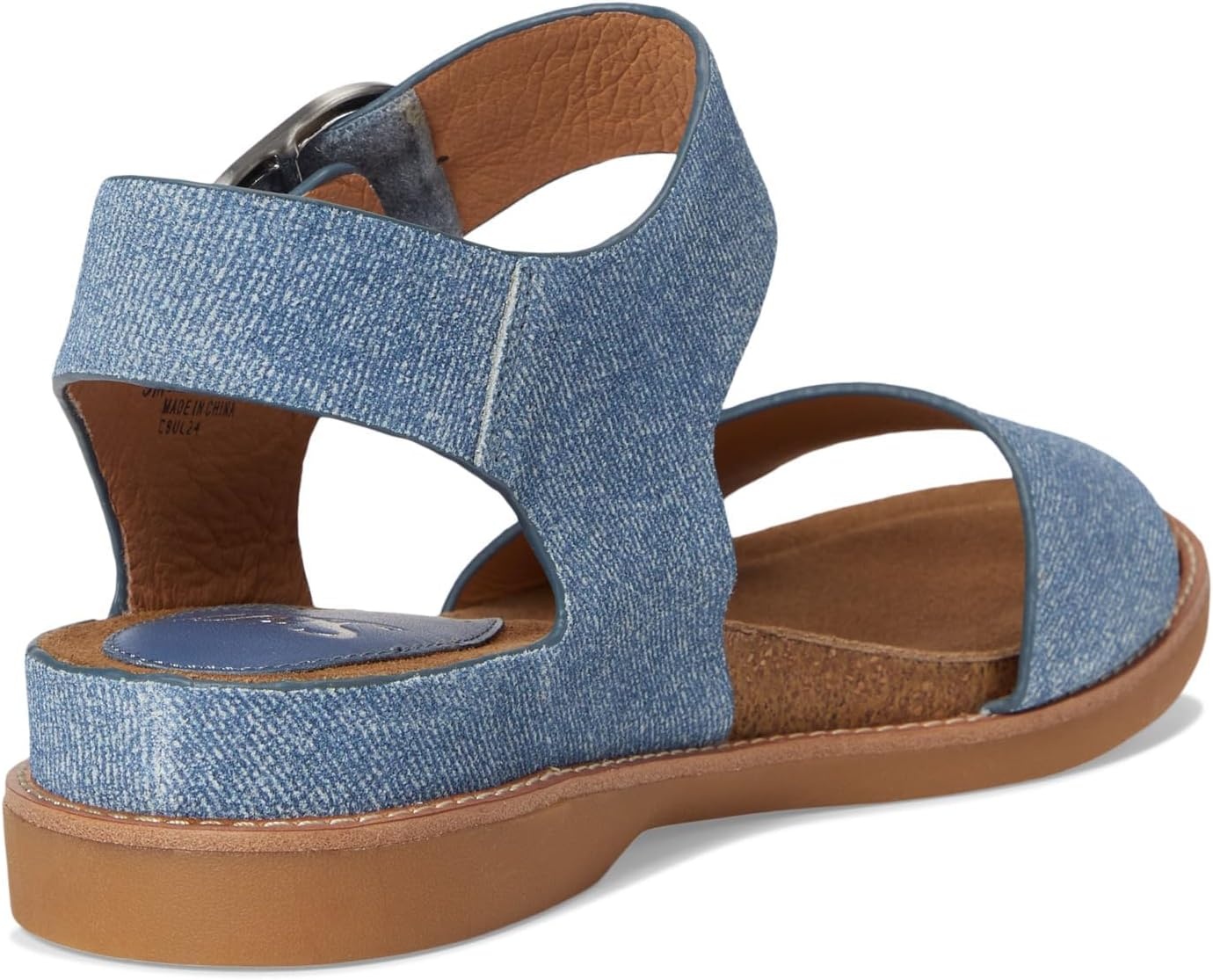 Sofft womens BaliSandal(Denim Blue Suede)
