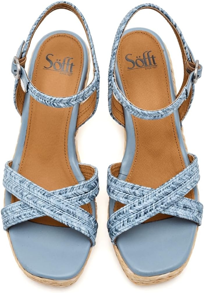 Söfft womens Newbury | Casual Sandals(Zante Blue)