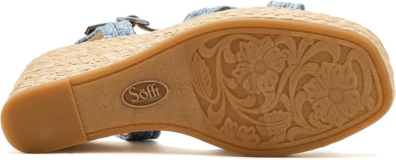 Söfft womens Newbury | Casual Sandals(Zante Blue)