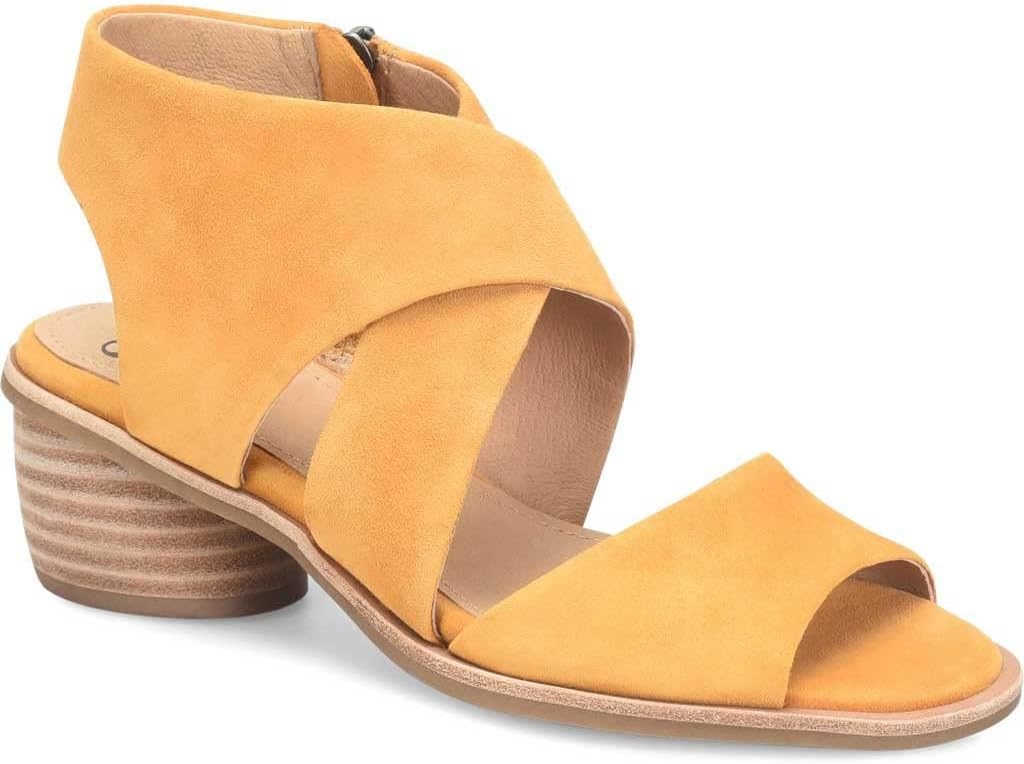 Sofft Women’s Camille Heeled Sandal, Block Heel, Casual Mimosa 9 M US