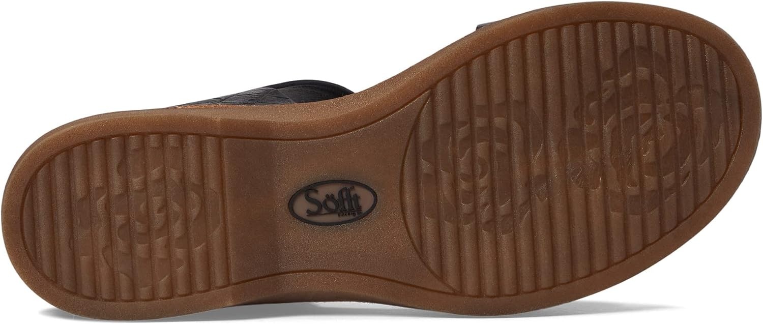 Sofft womens BaliSandal(Black Croco)