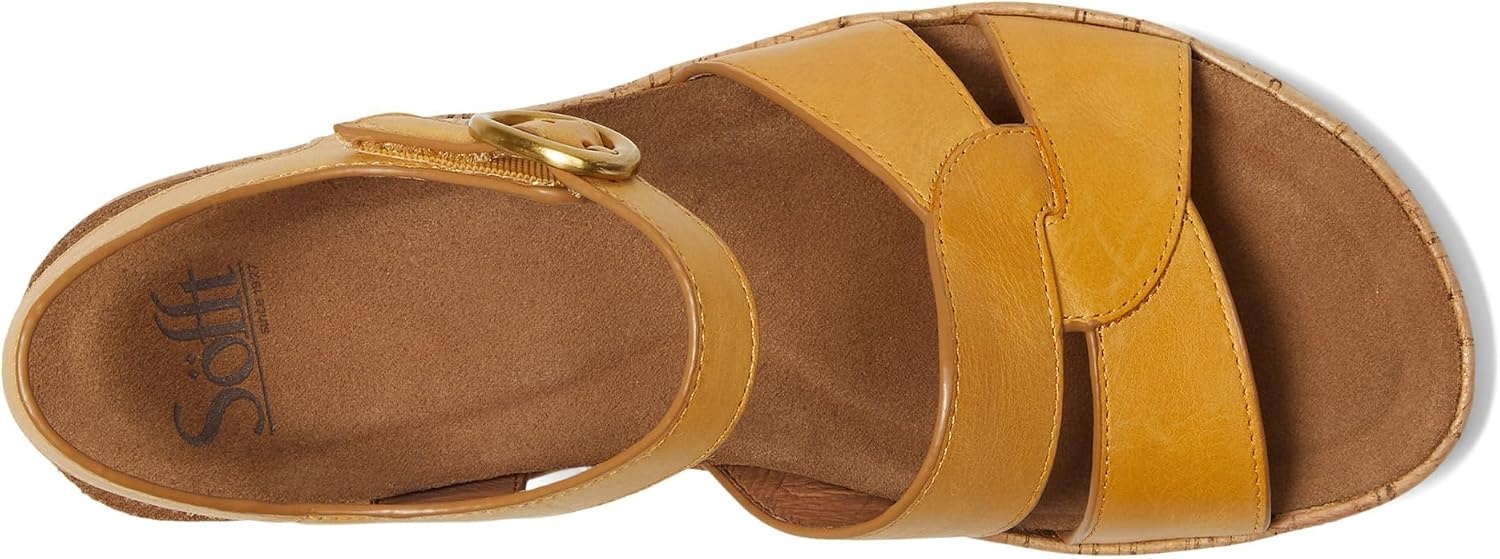 Sofft Womens Capri Sunshine Yellow 9 Medium