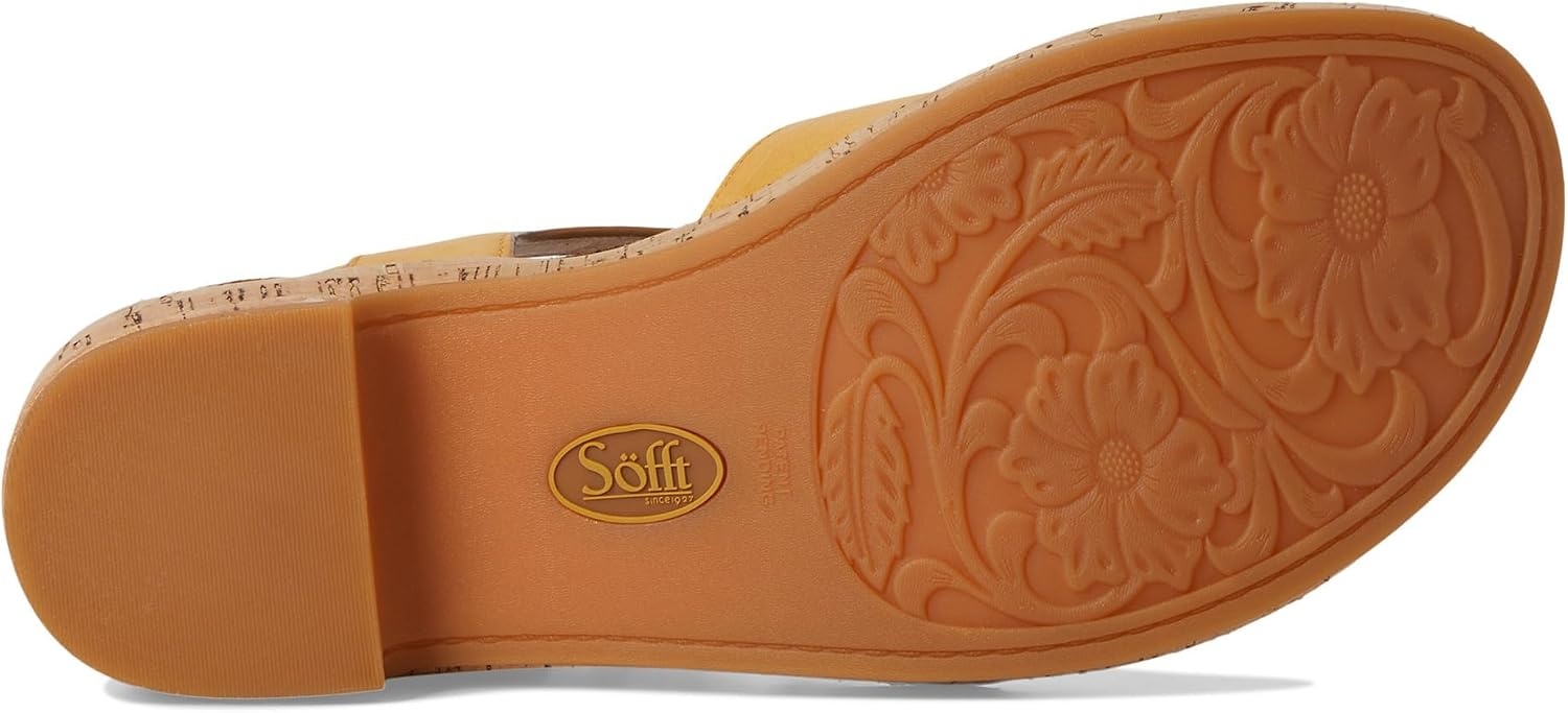 Sofft Womens Capri Sunshine Yellow 9 Medium