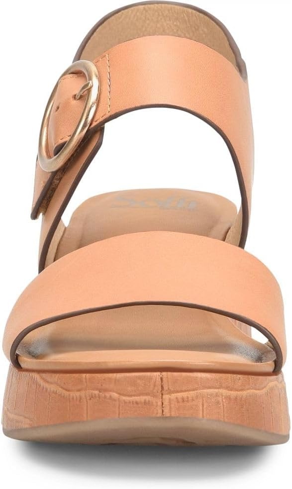 Söfft Faedra Wedge Sandals(Luggage)
