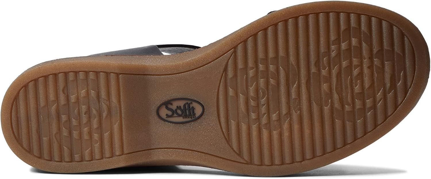 Sofft womens BaliSandal(Black/Black/White)