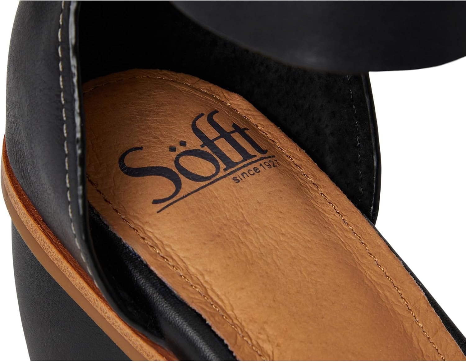 Söfft womens Colby | Casual Sandals(Black)