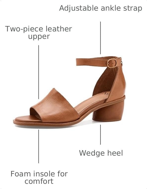 Söfft womens Colby | Casual Sandals(Luggage)