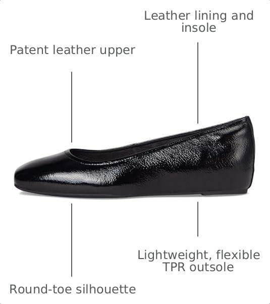 Söfft Womens Poppy | Casual Shoes(Black Patent)