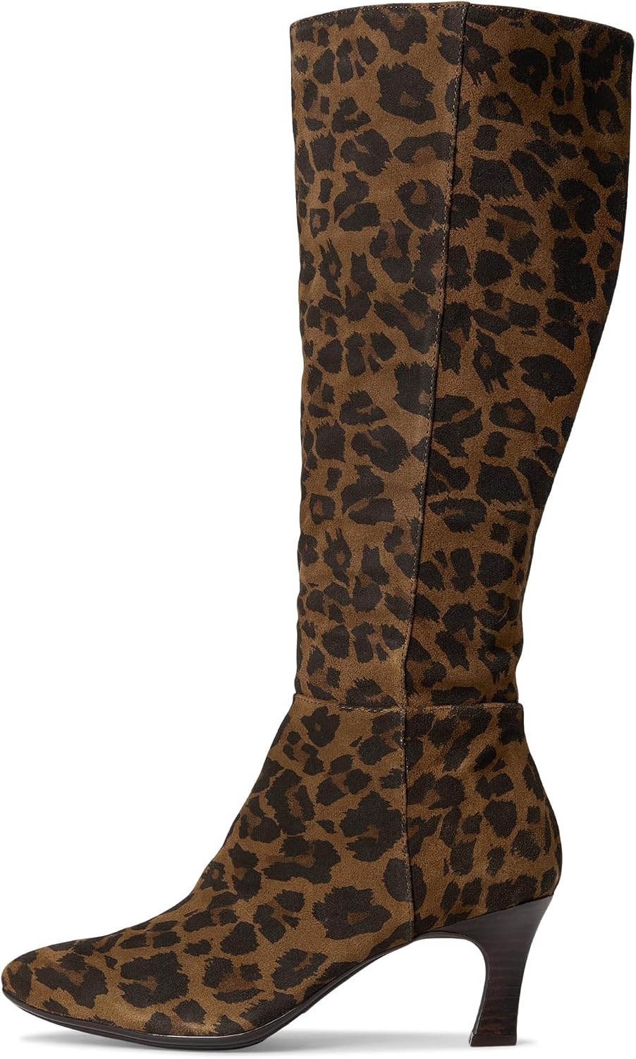 Women’s Sonya(Brown Leopard Suede)
