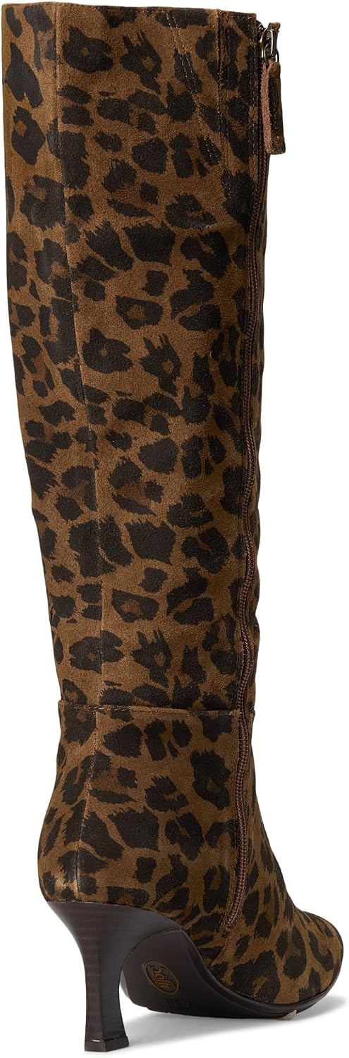 Women’s Sonya(Brown Leopard Suede)