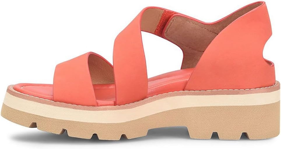 Sofft womens PruSport Sandal(Red Coral)