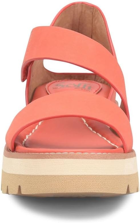 Sofft womens PruSport Sandal(Red Coral)