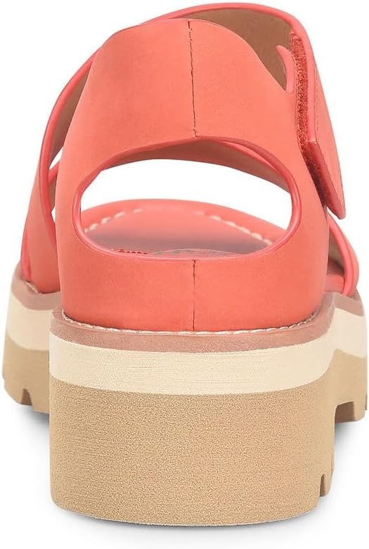 Sofft womens PruSport Sandal(Red Coral)