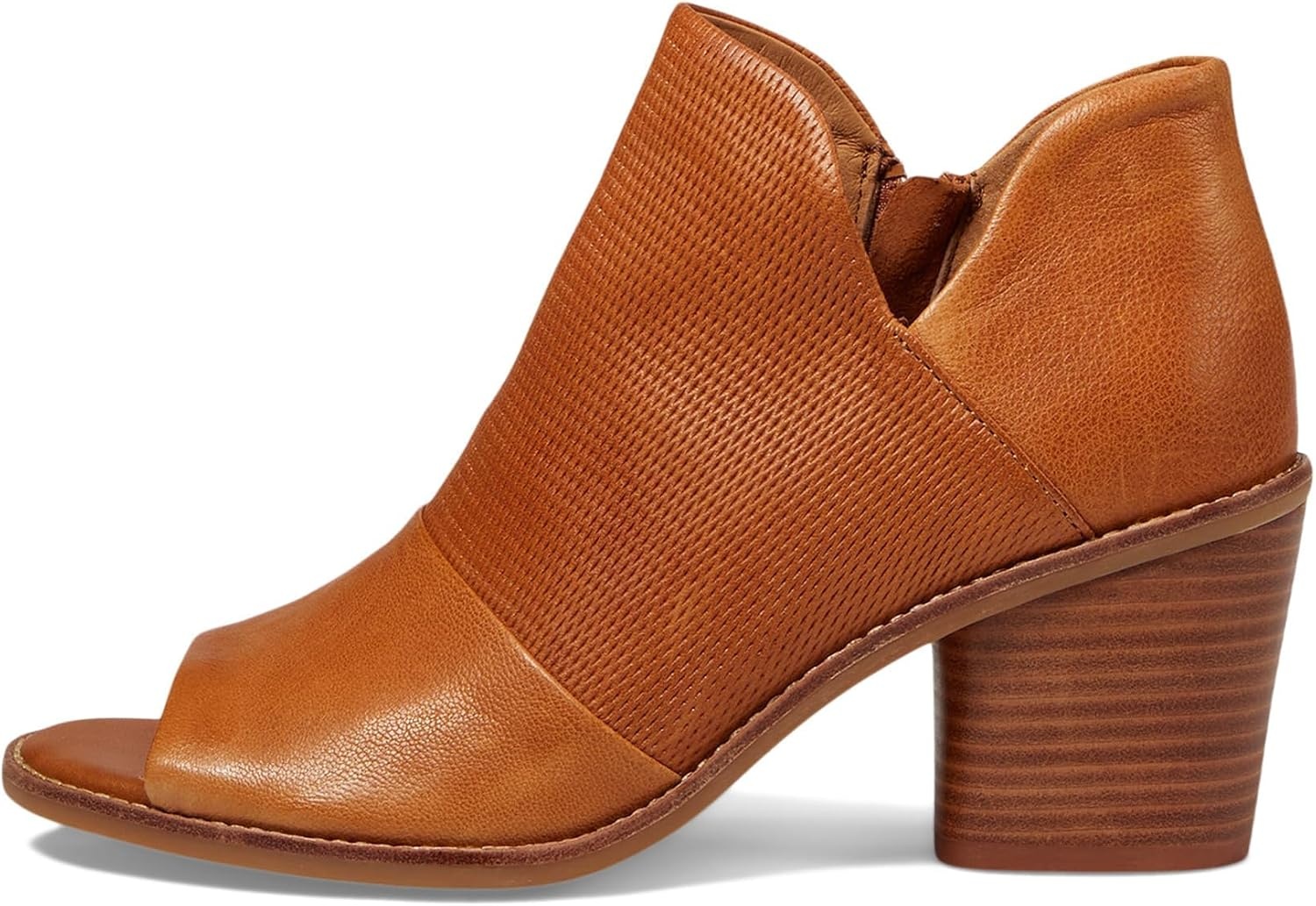 Sofft Molly Open Toe Dress Shootie Luggage