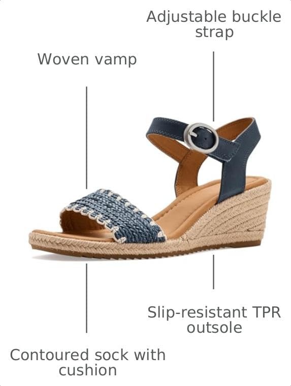 Söfft womens Inez | Casual Sandals(Navy)