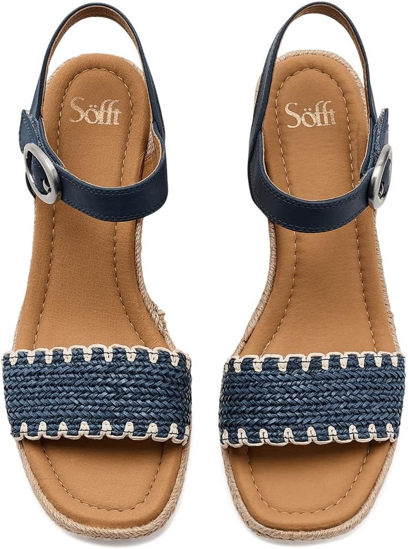 Söfft womens Inez | Casual Sandals(Navy)
