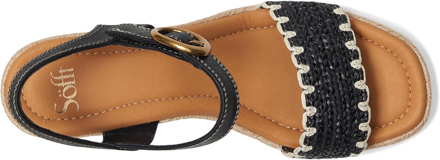 Söfft womens Inez | Casual Sandals(Black)