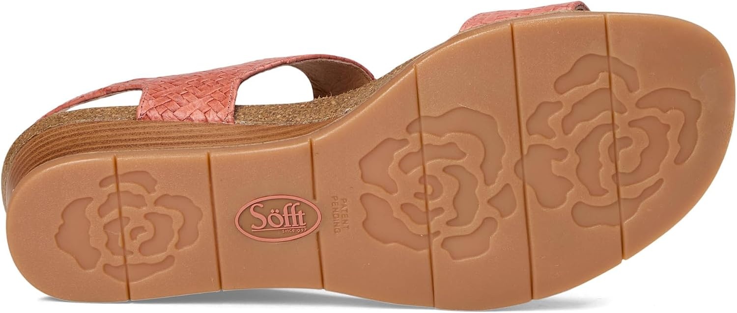 Sofft Women’s Verdi II Canyon Coral Woven 8 Medium