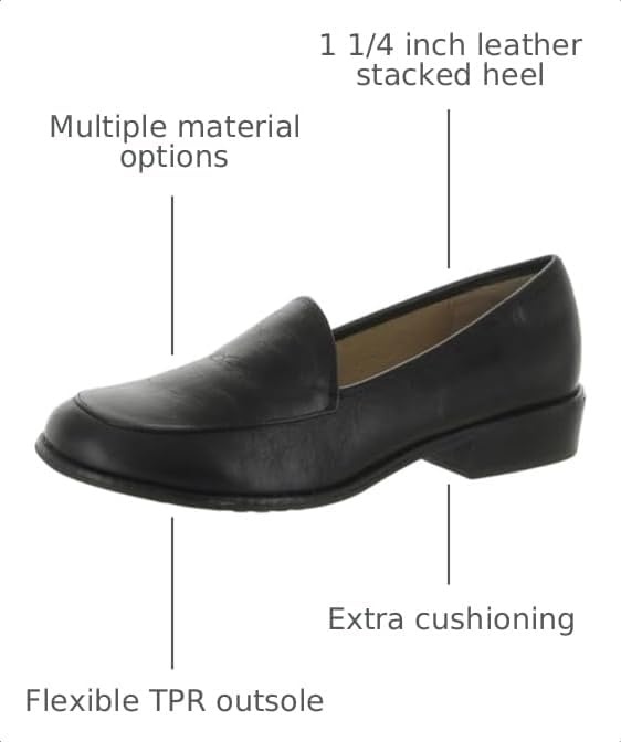 Sofft Napoli Black Leather 6.5 M (B)