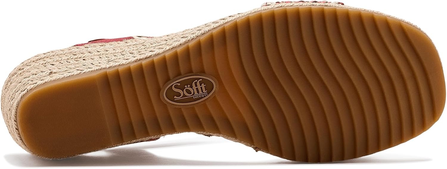 Söfft womens Inez | Casual Sandals(Red)
