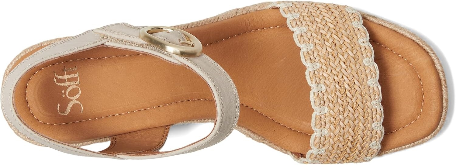 Söfft womens Inez | Casual Sandals(Beige/Latte)