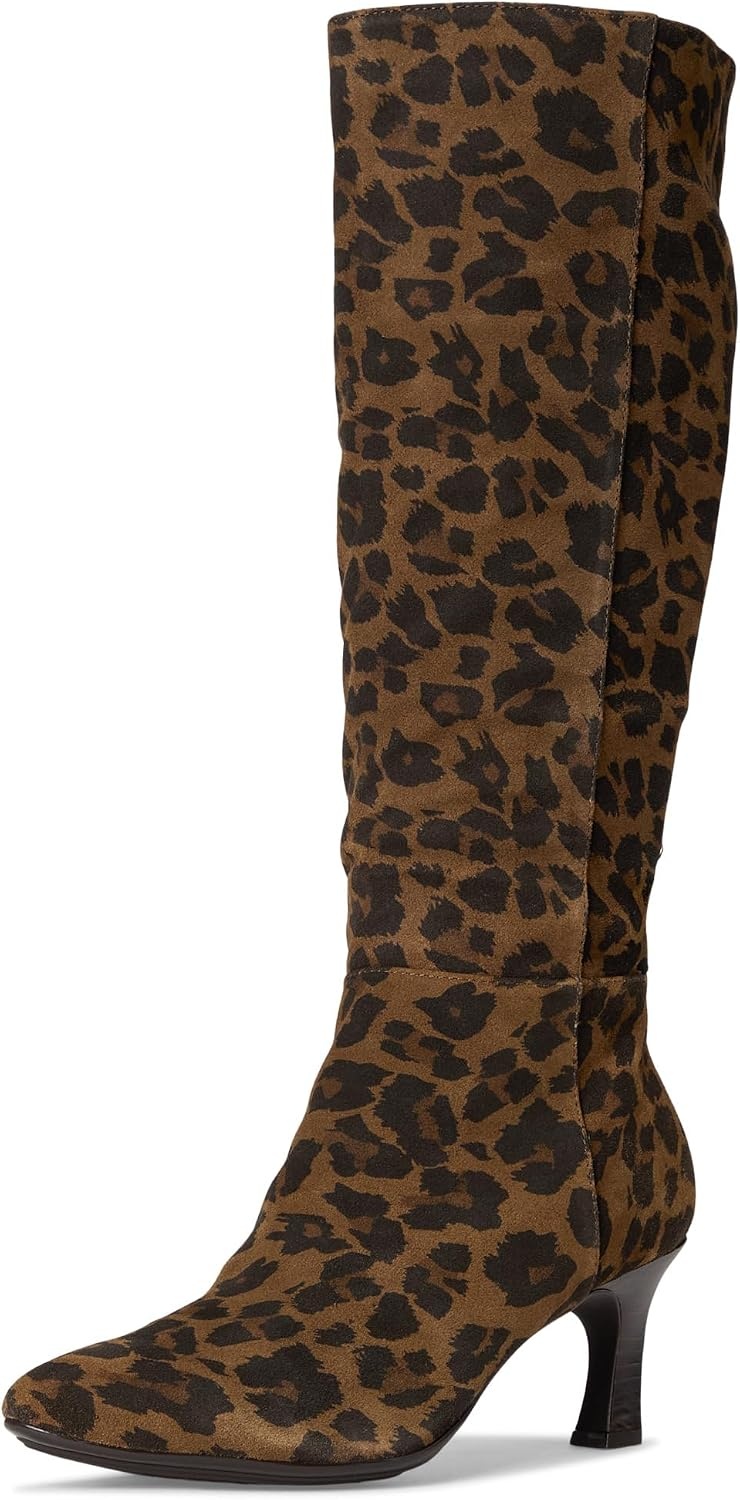 Söfft Women’s Sonya(Brown Leopard Suede)