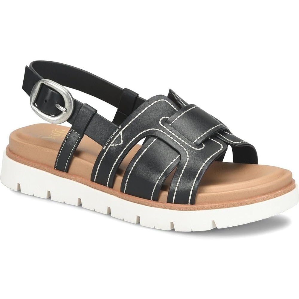 Sofft Women’s Goldie Slingback Sporty Sandal(Black)