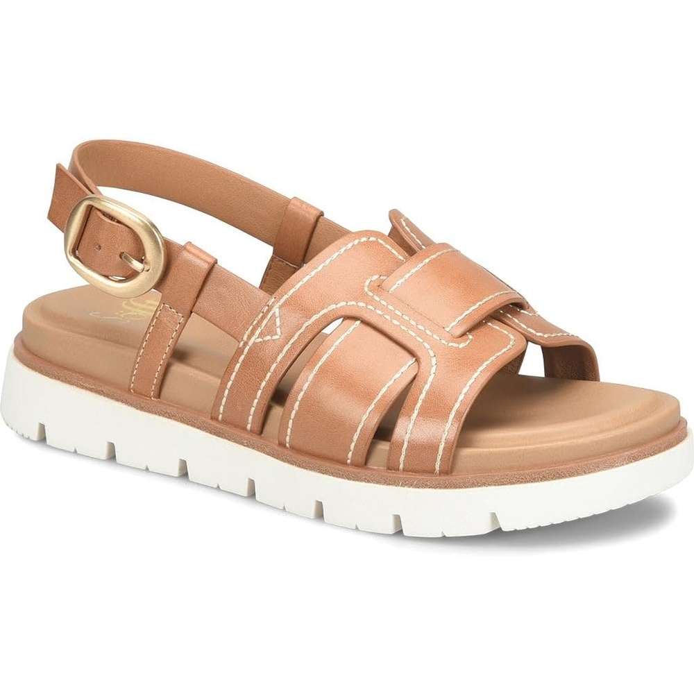 Sofft Women’s Goldie Slingback Sporty Sandal(Luggage)