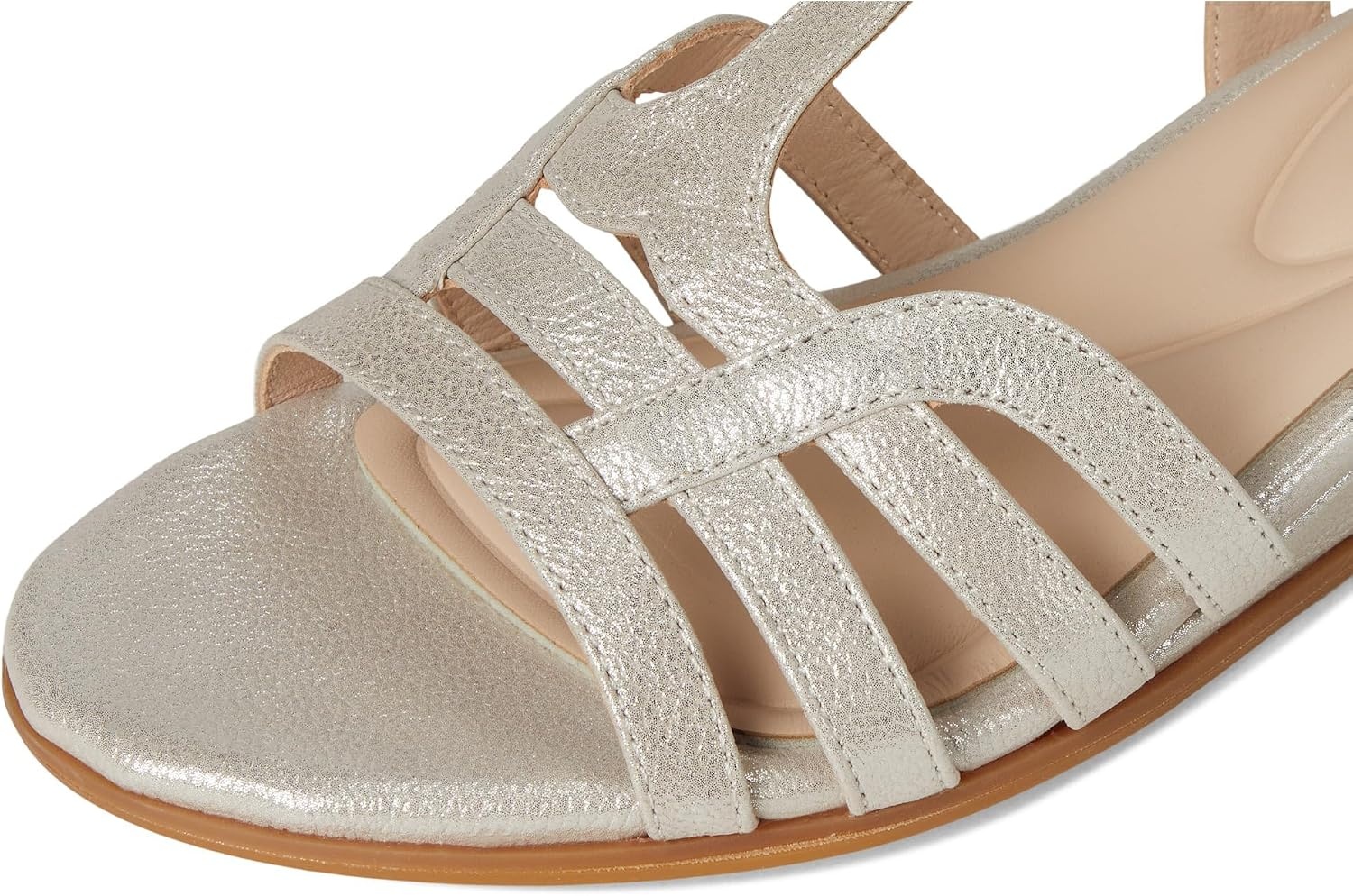 Söfft Scarlet Slingback Sandals(Champagne Metallic)