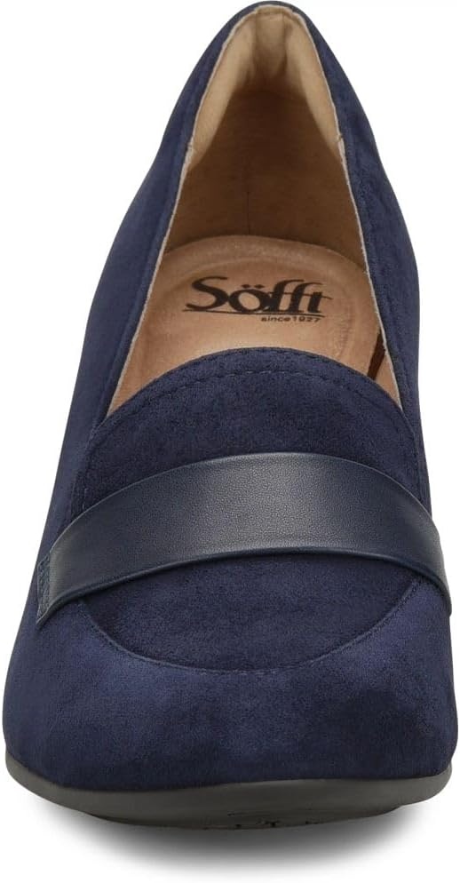 Söfft Parkdale Loafer Pumps(Sky Navy)