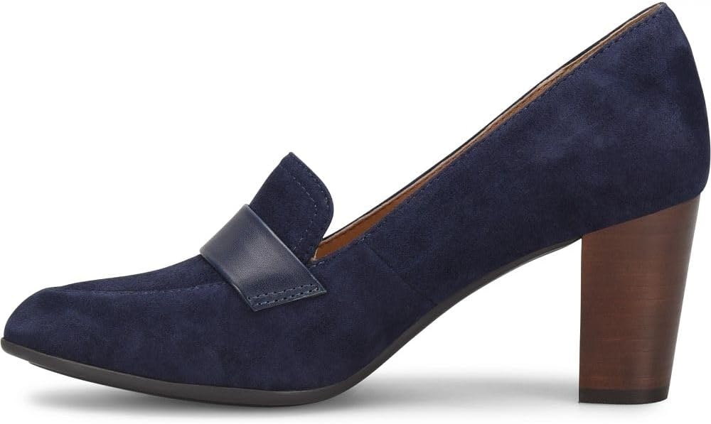 Söfft Parkdale Loafer Pumps(Sky Navy)