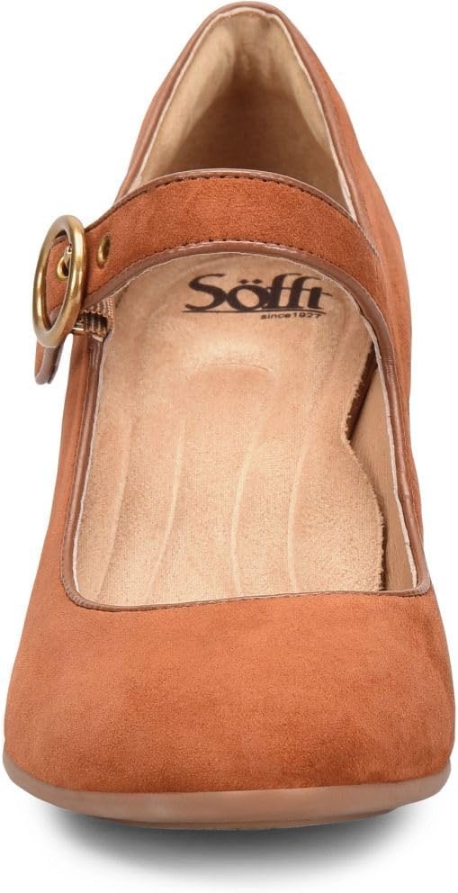 Söfft Petra Mary Jane Pumps(Russet Brown)