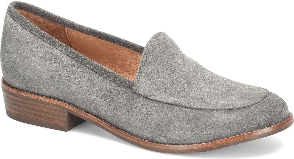 Söfft Napoli Slip On Loafers(Smoke Suede)
