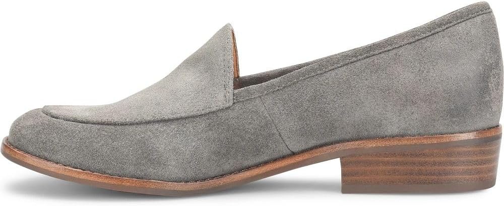 Söfft Napoli Slip On Loafers(Smoke Suede)