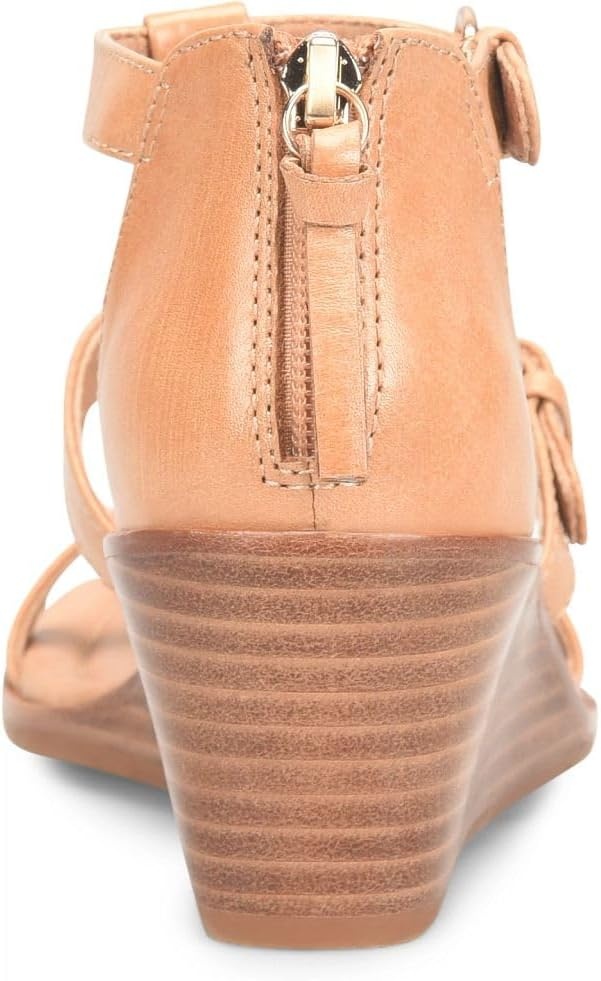 Söfft Gaige Wedge Sandals(Caramel)